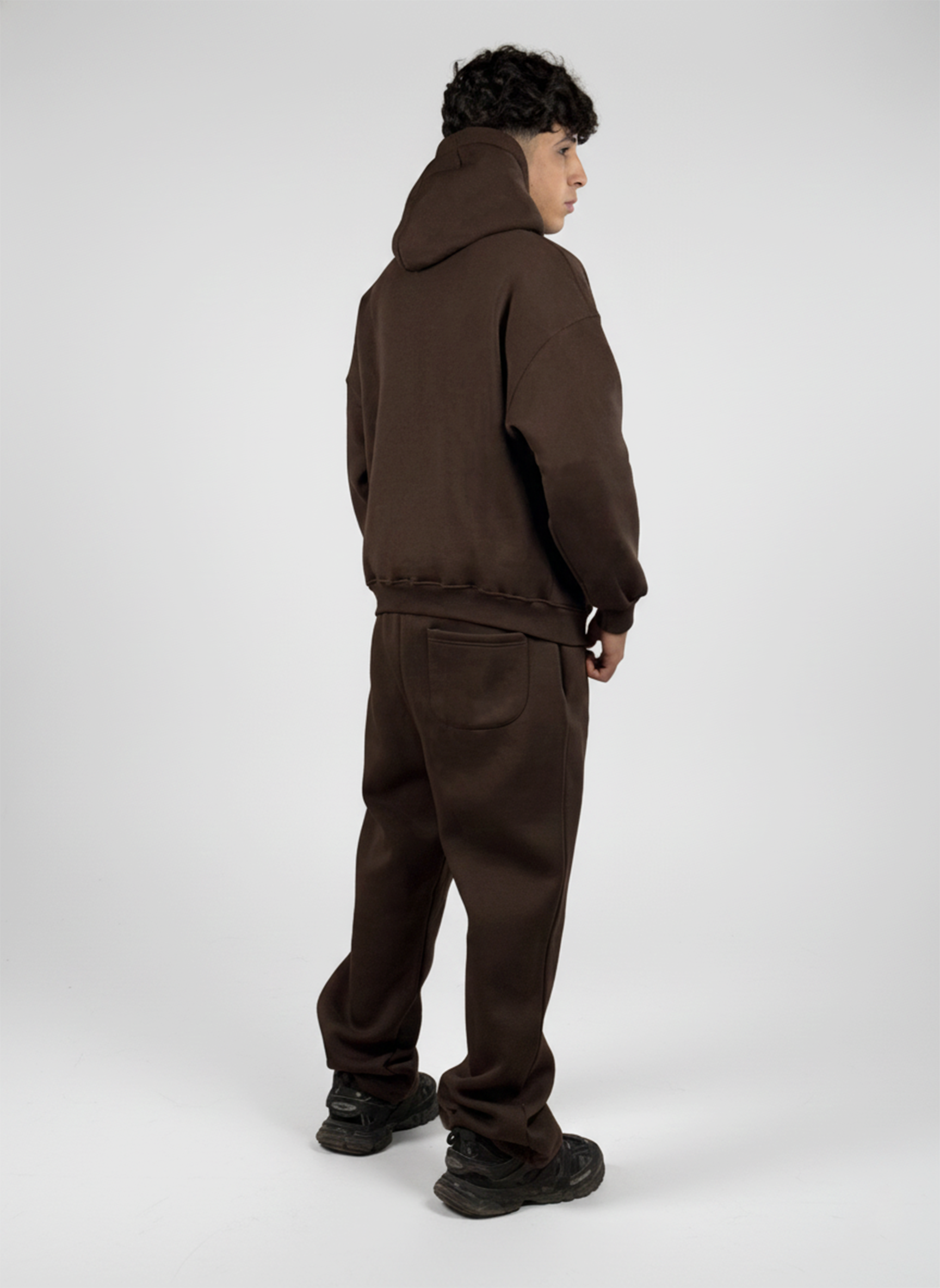 BROWN HOODIE