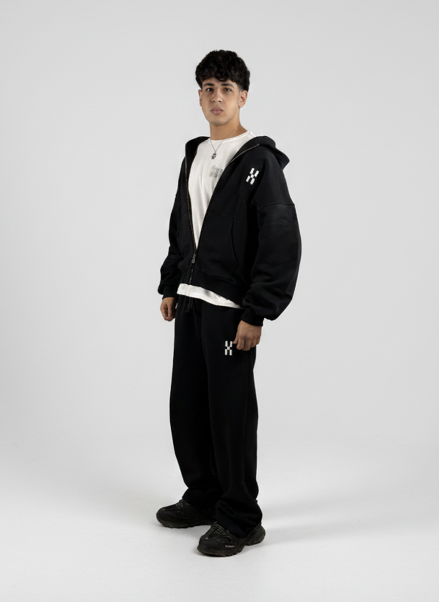 BLACK TRACKSUIT