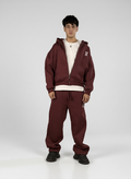 BURGUNDY TRACKSUIT
