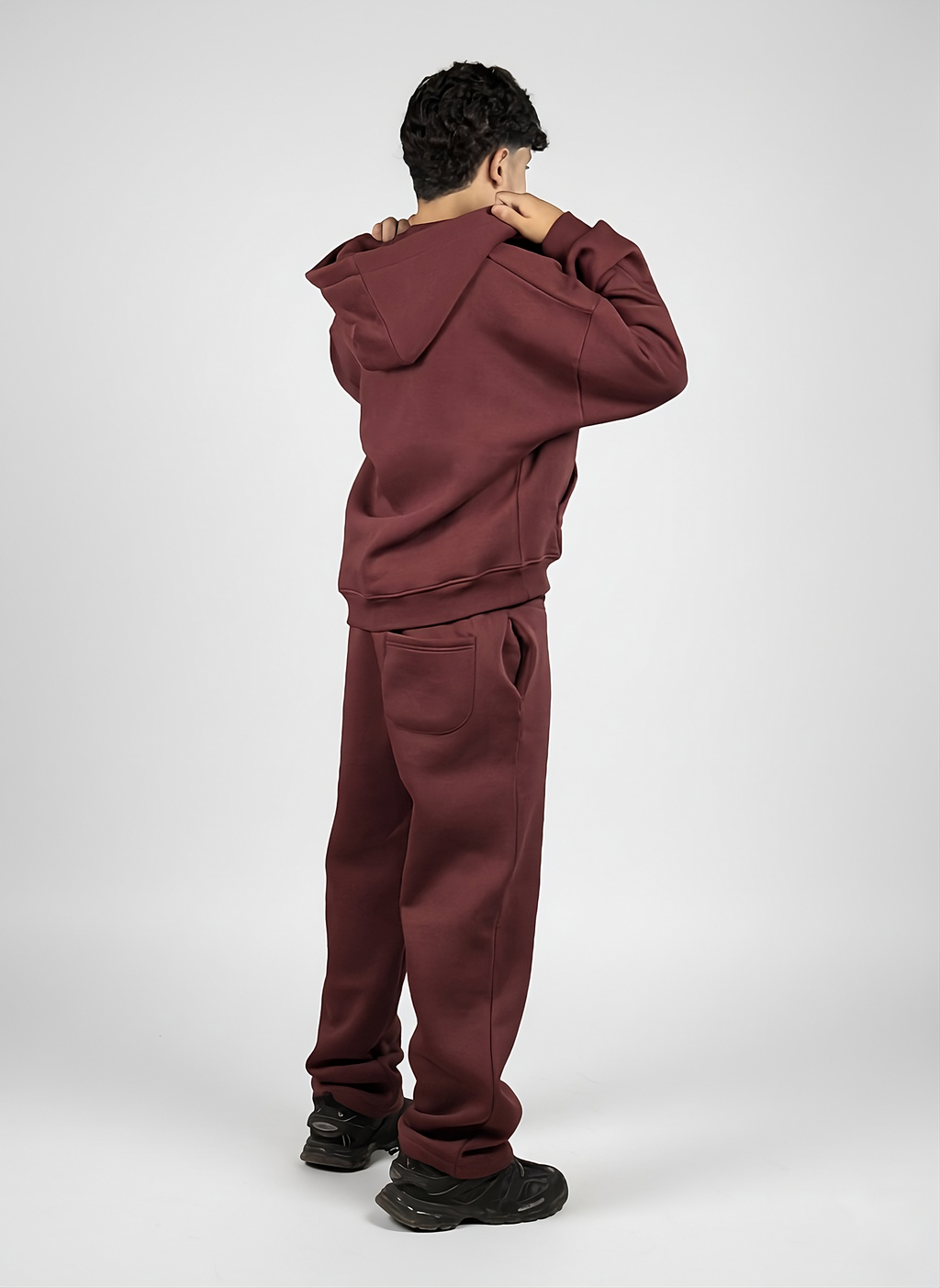 BURGUNDY TRACKSUIT