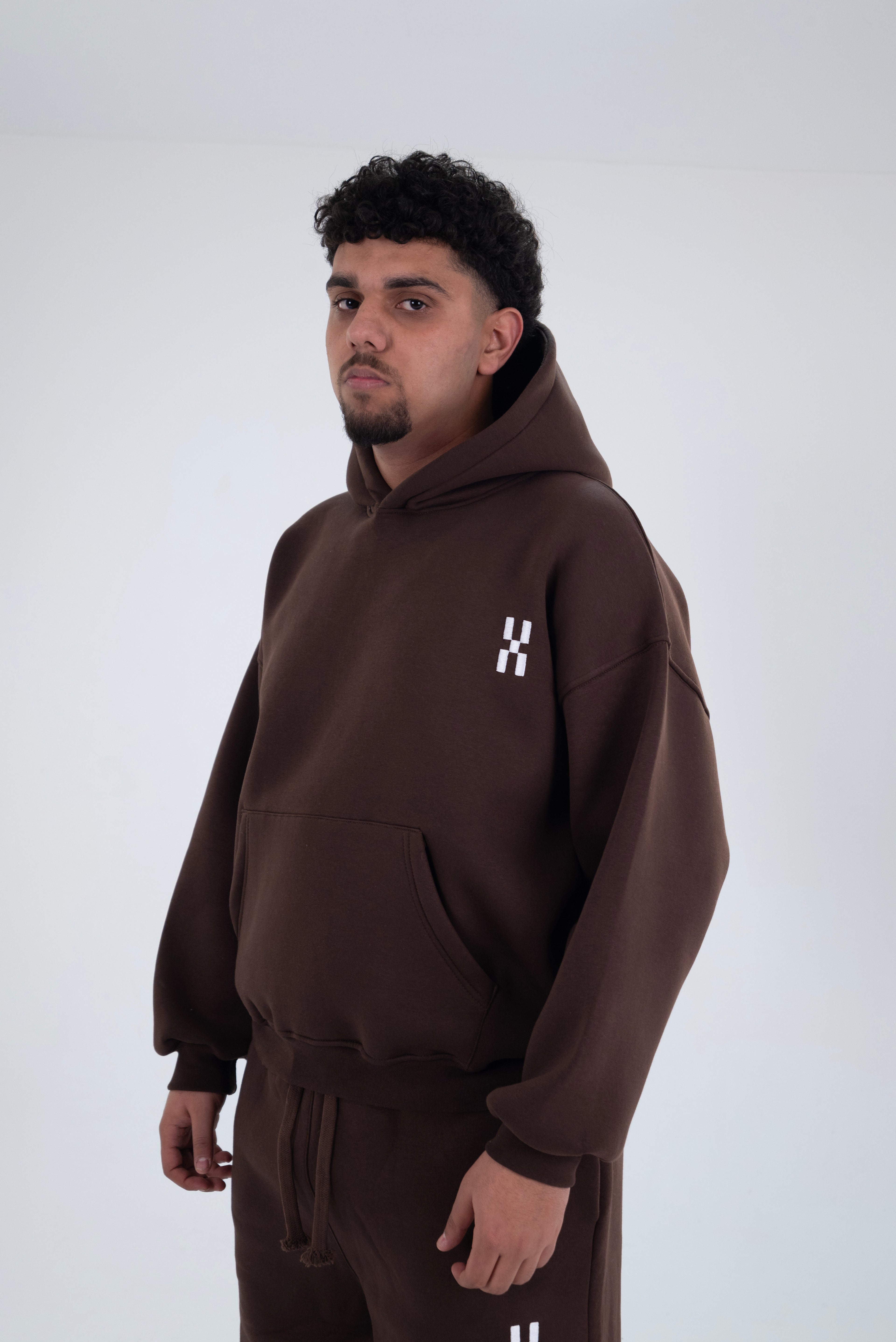 BROWN HOODIE